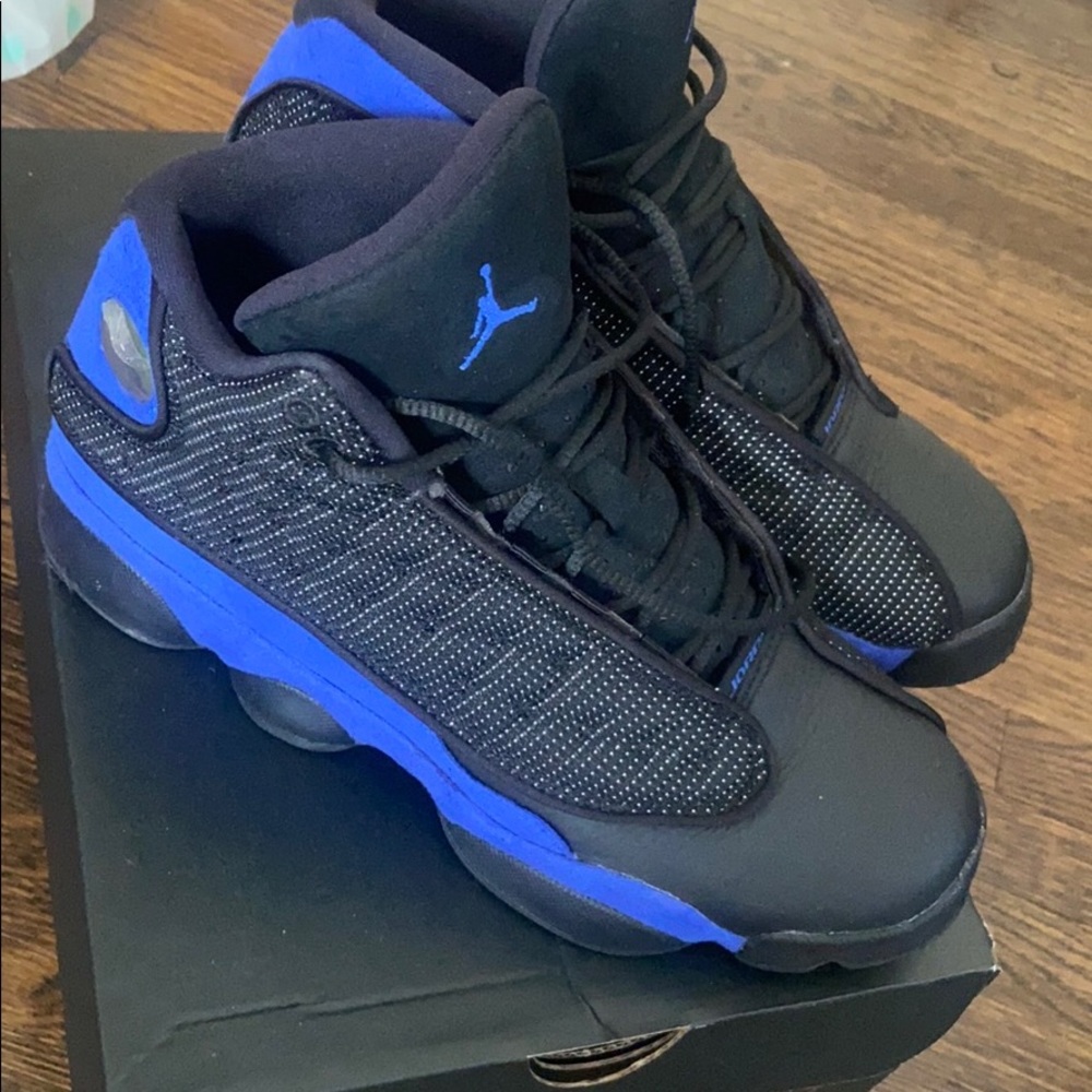 Retro Blue And Black 13s